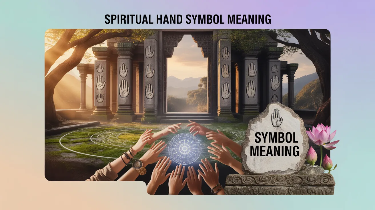 Spiritual Hand Symbol Meaning