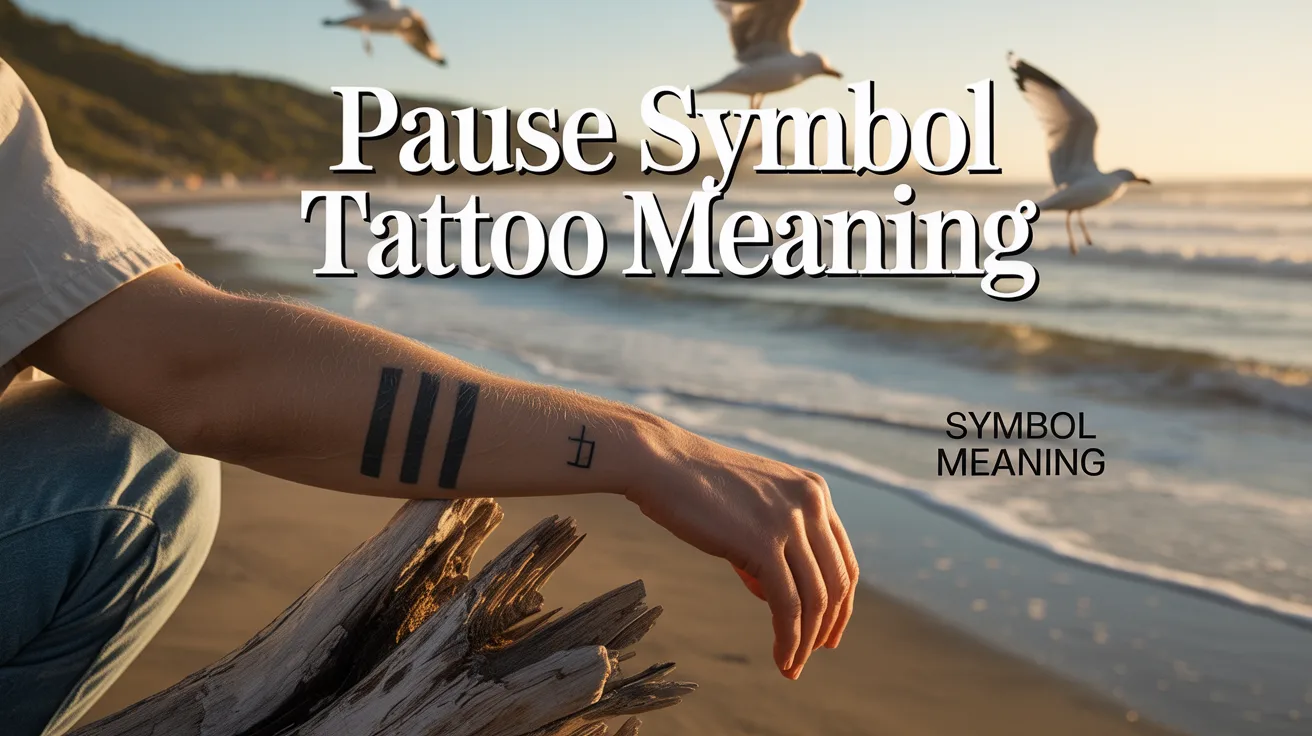 Pause Symbol Tattoo Meaning
