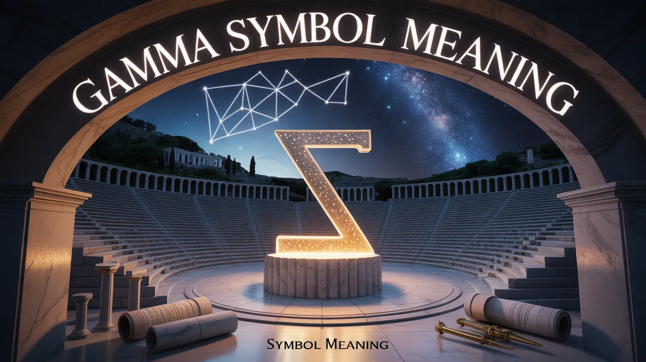 Gamma Symbol Meaning