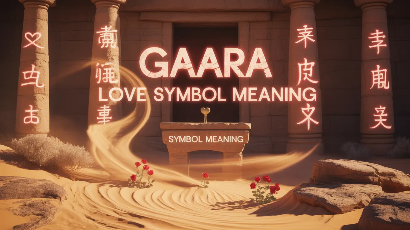 Gaara Love Symbol Meaning