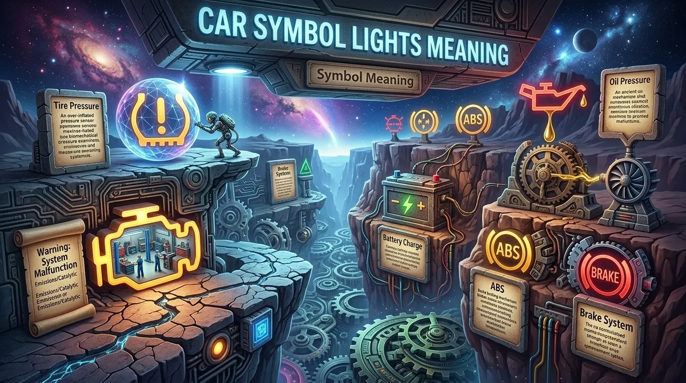 Car Symbol Lights Meaning